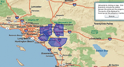 Web GIS based Governance Application Image